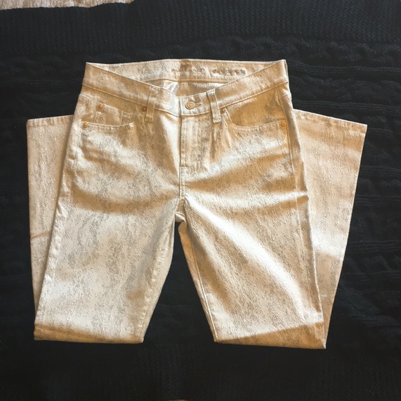 7 For All Mankind Skinny Pencil Jeans - Picture 3 of 3